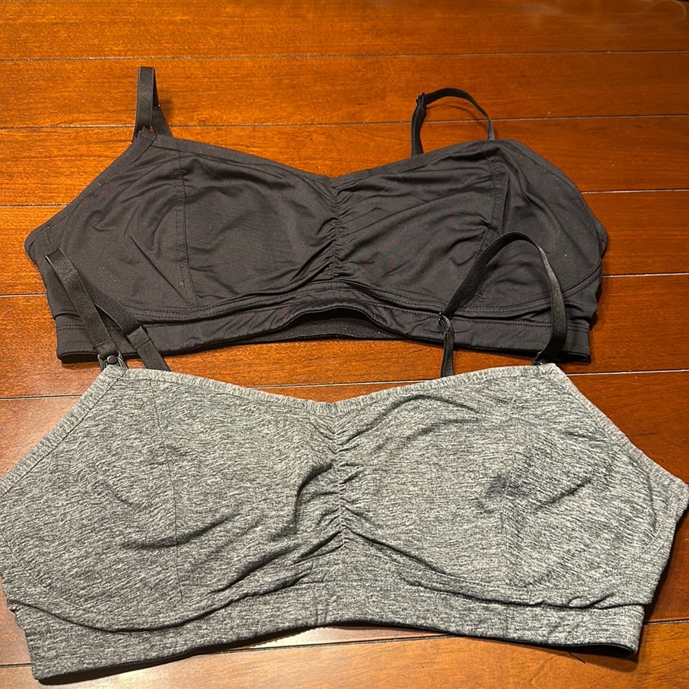 Nursing sports bra